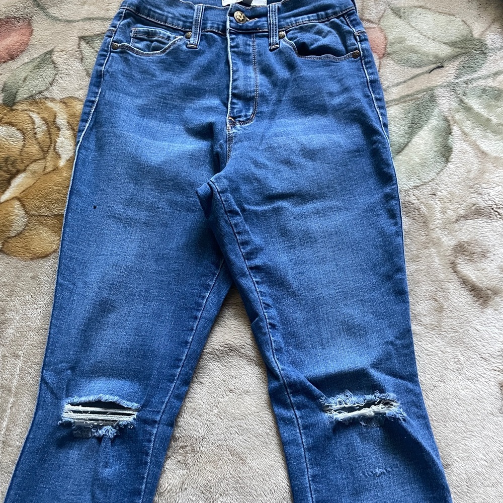 Distressed Denim jeans